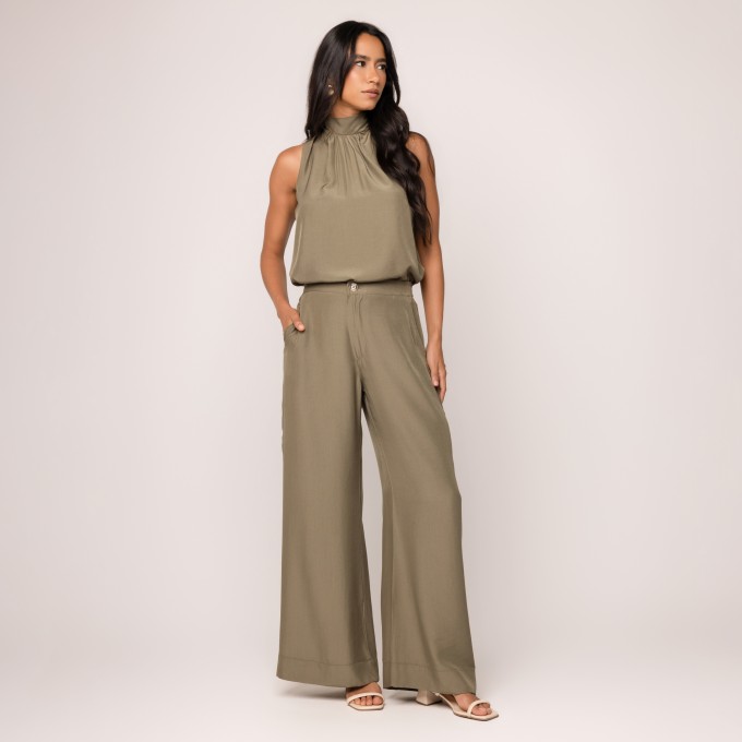 Calça Viscose Acetinada Júlia