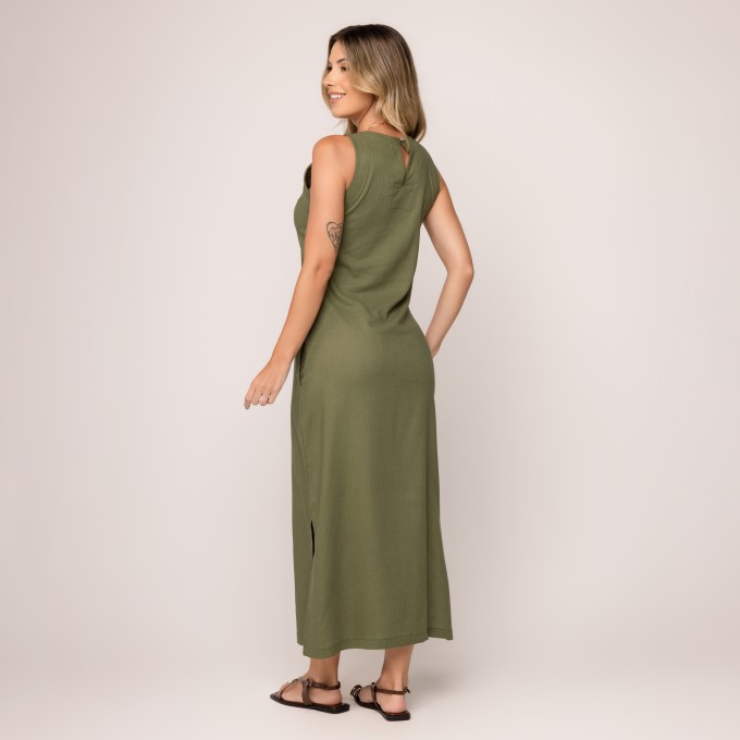 Vestido Linho Gabriela