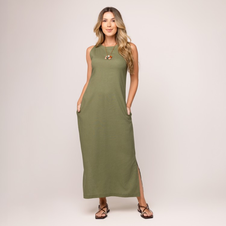 Vestido Linho Gabriela