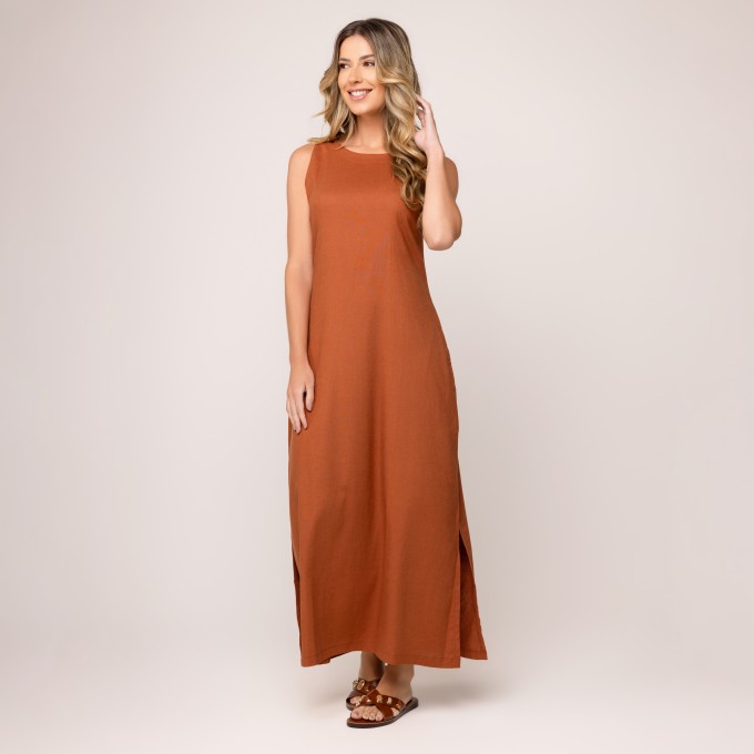 Vestido Linho Gabriela