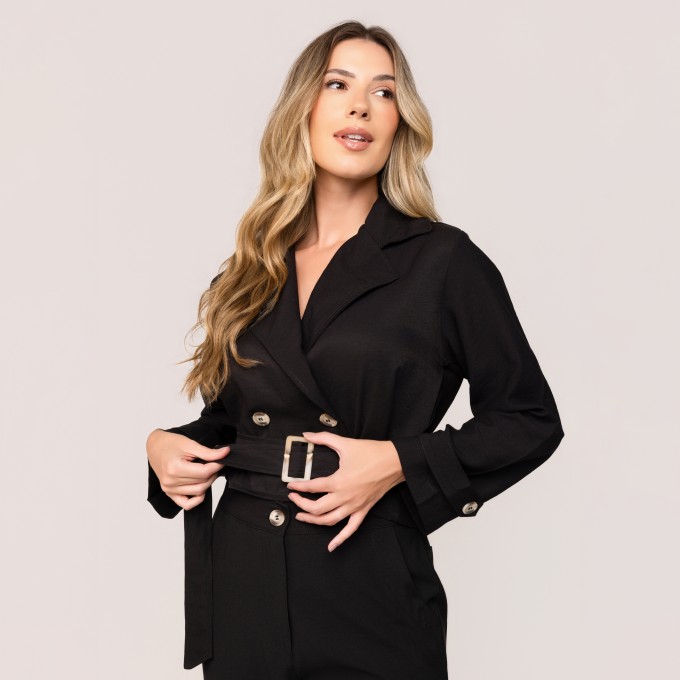 Casaco Curto Alfaiataria Laura