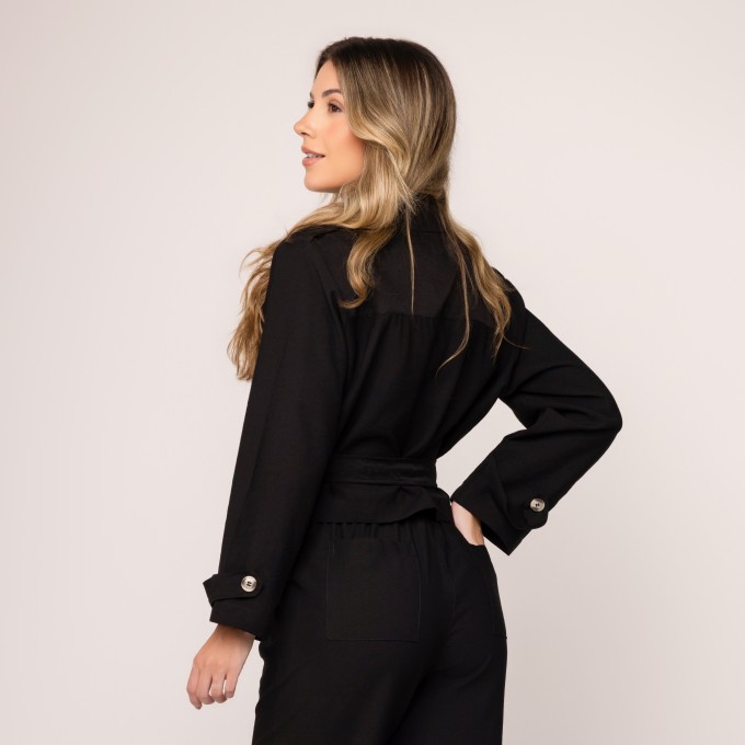 Casaco Curto Alfaiataria Laura