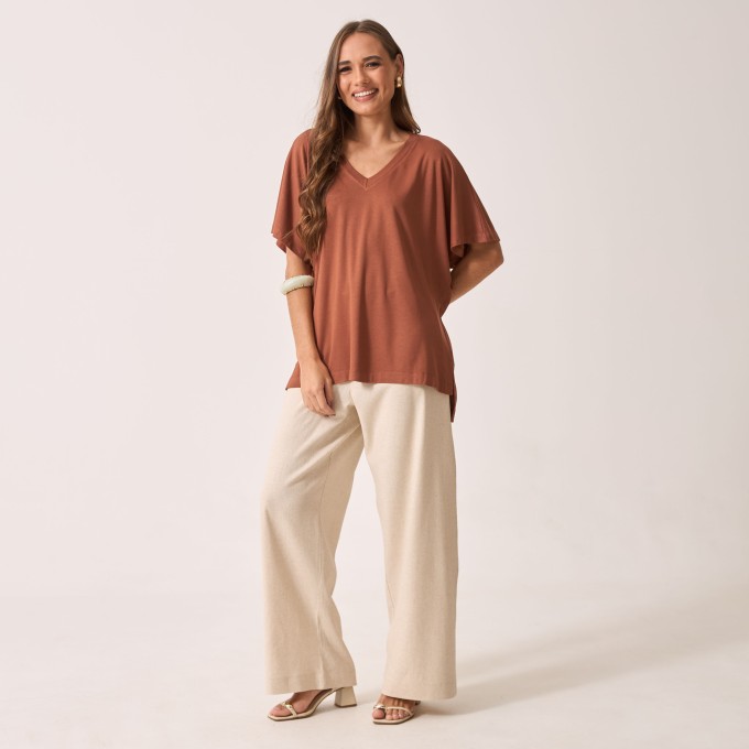 Blusa Malha Tricot  Ana Clara