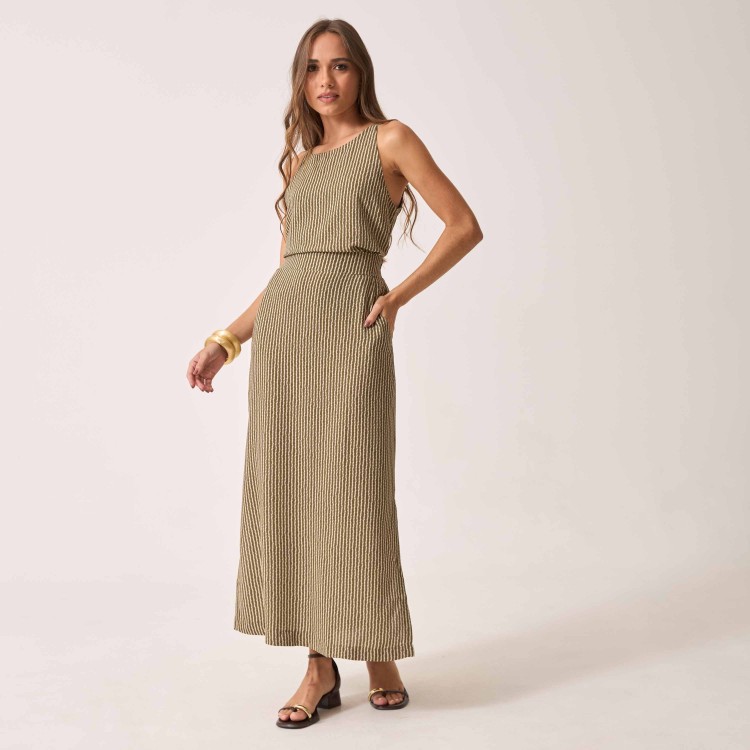 Saia Viscose Estampada Joice