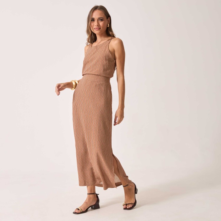 Saia Viscose Estampada Joice