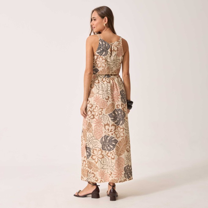 Saia Viscose Estampada Joice