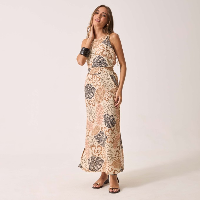 Blusa Viscose Estampada Joice