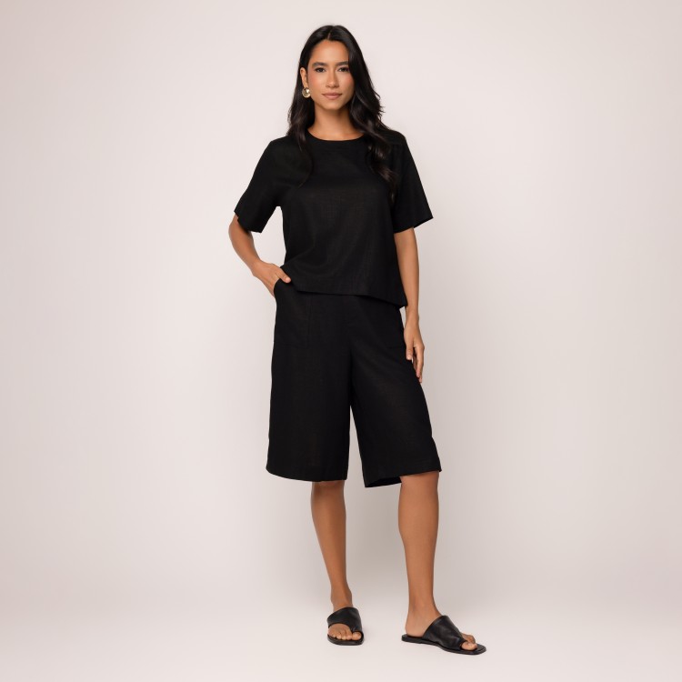 Bermuda Viscolinho Letícia