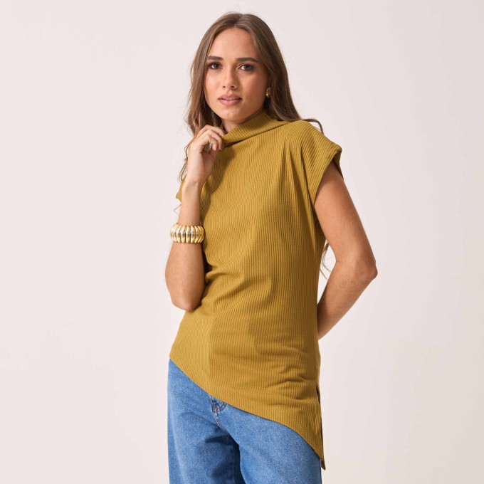 Blusa Canelada Melissa