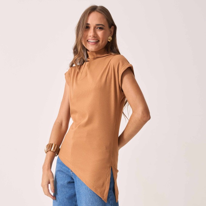 Blusa Canelada Melissa