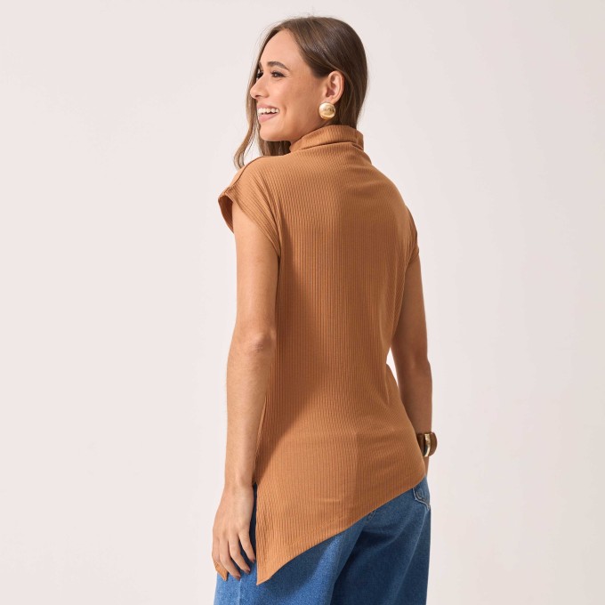 Blusa Canelada Melissa