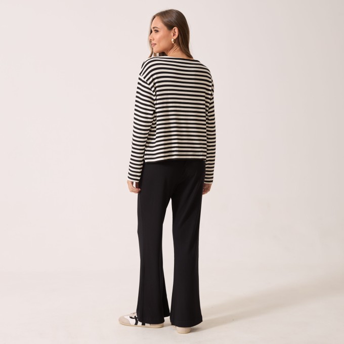 Blusa Malha Listrada Esther