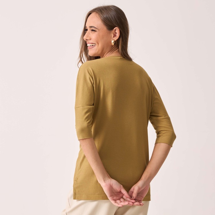 Blusa Canelada Eliza