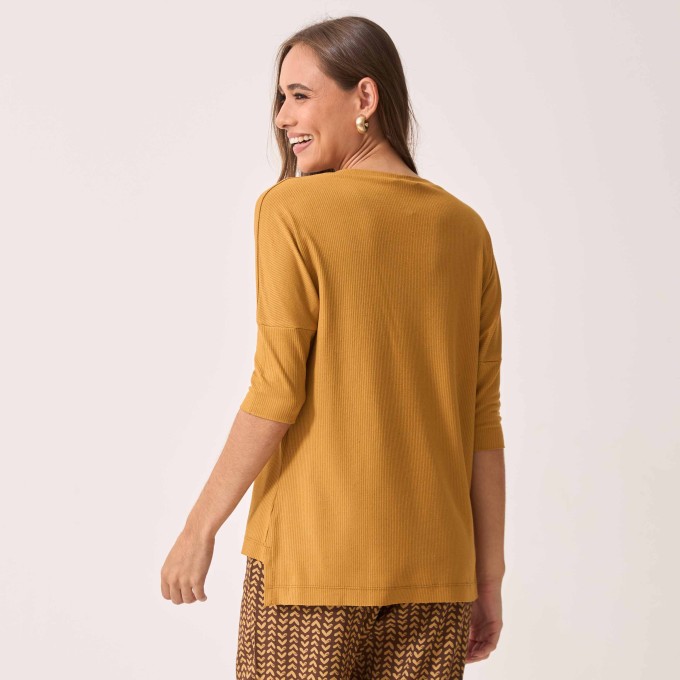 Blusa Canelada Eliza