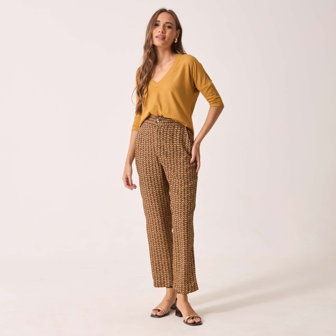 Blusa Canelada Eliza