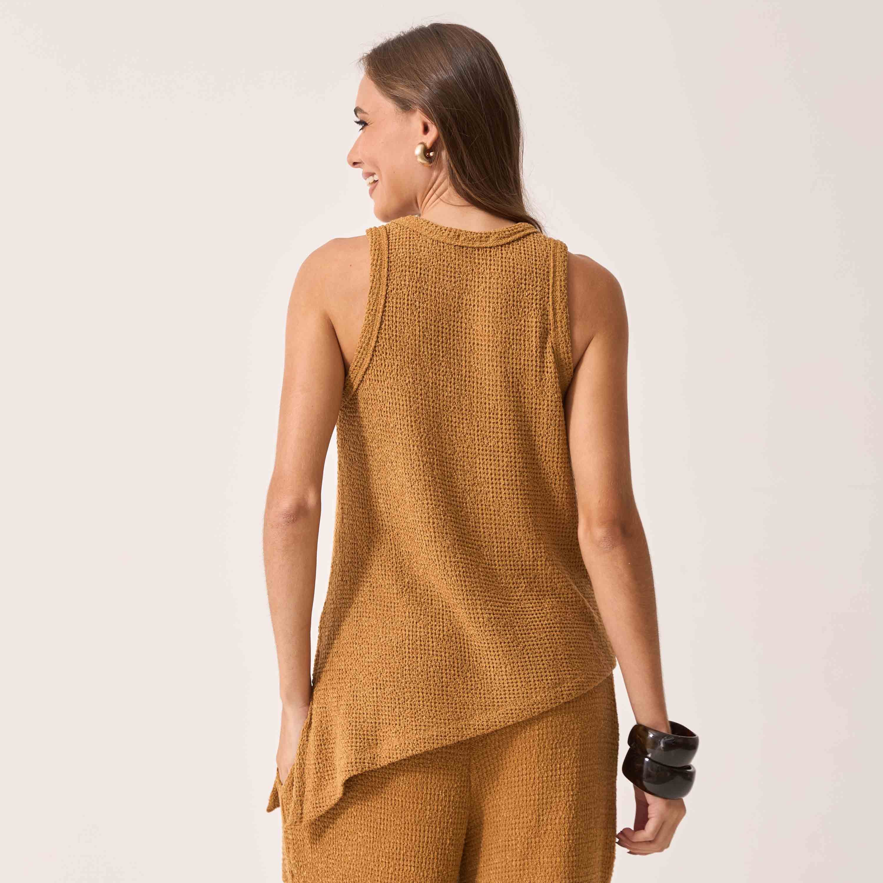 Blusa Malha Bouclê Bella