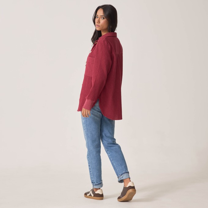 Camisa Cotelê Ane