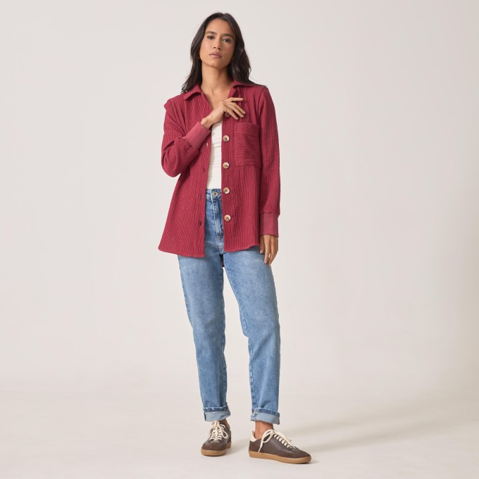 Camisa Cotelê Ane