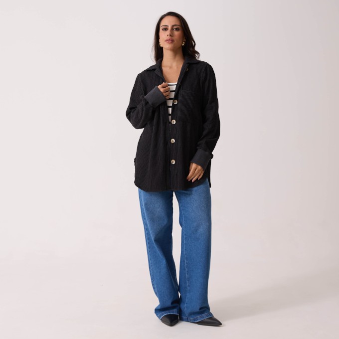 Camisa Cotelê Ane