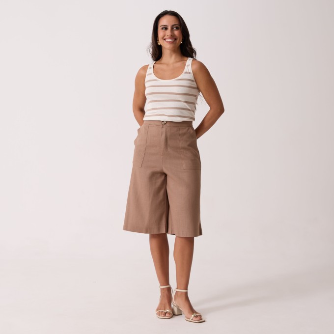 Blusa Malha Listrada Natália