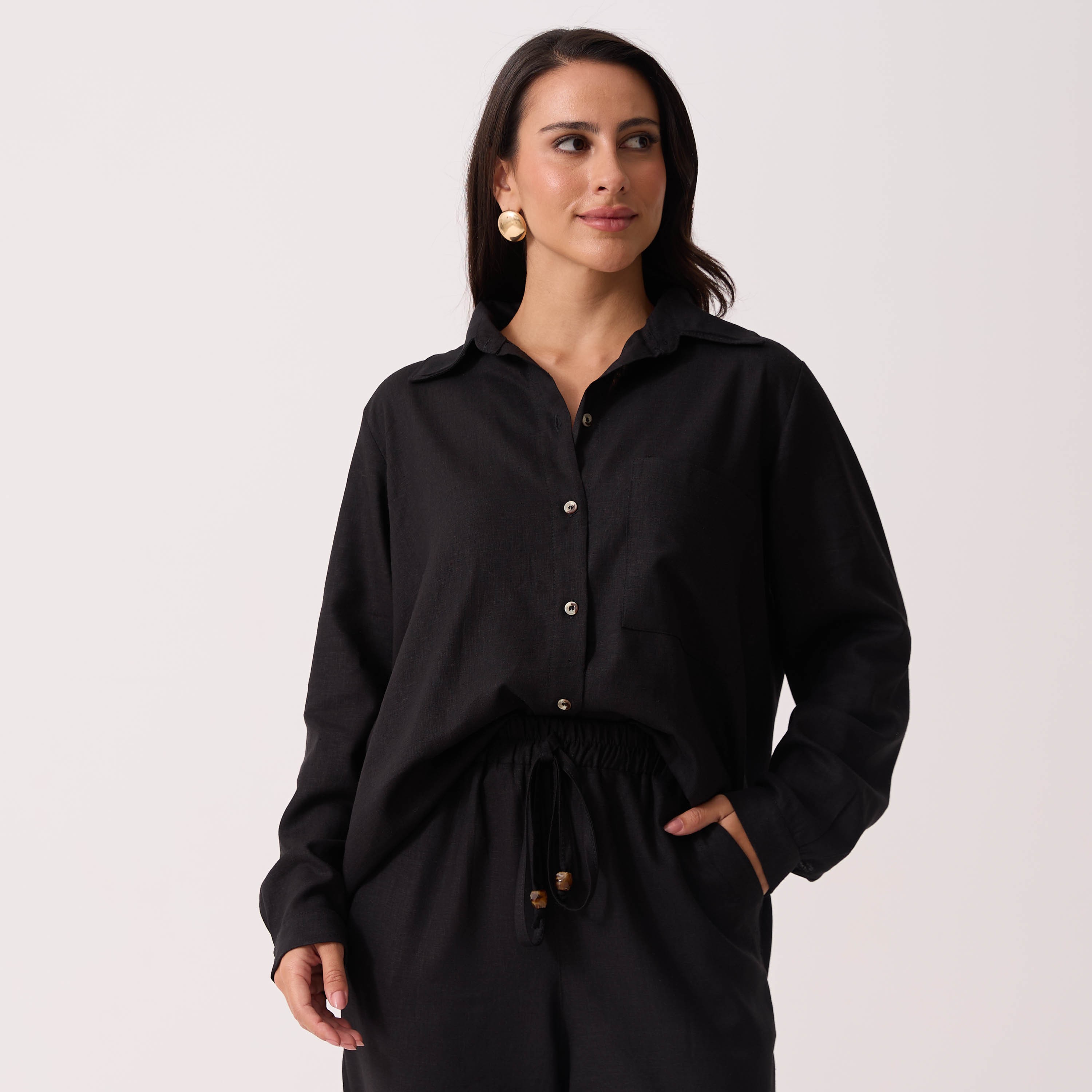 Camisa Viscolinho Jasmin