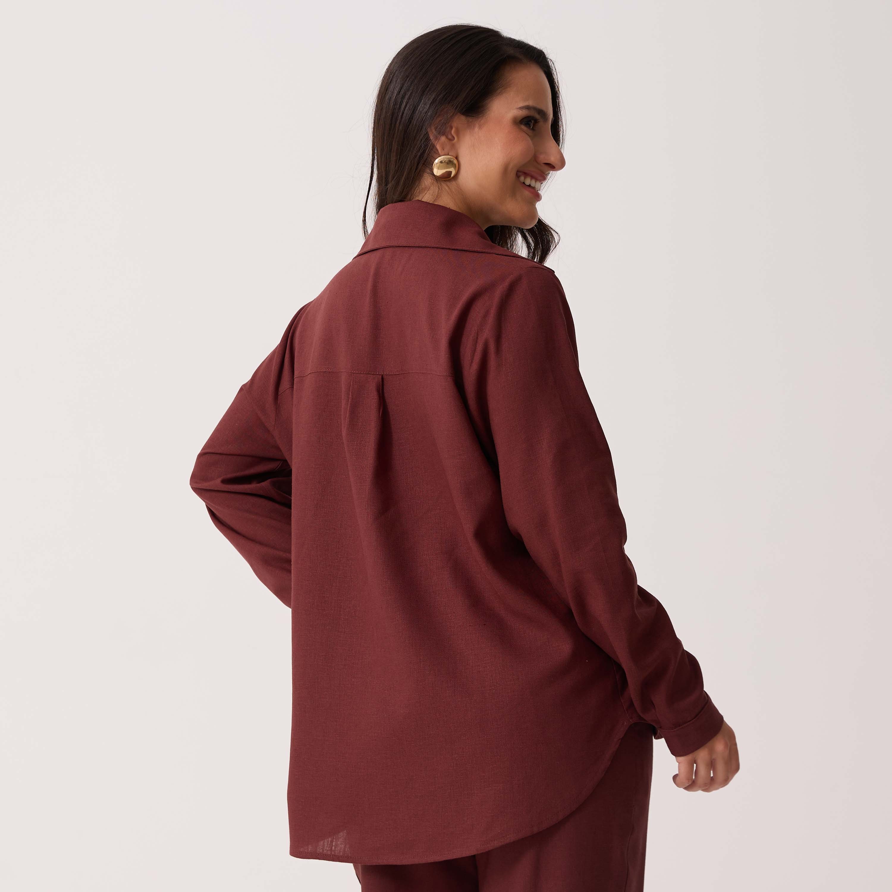 Camisa Viscolinho Jasmin