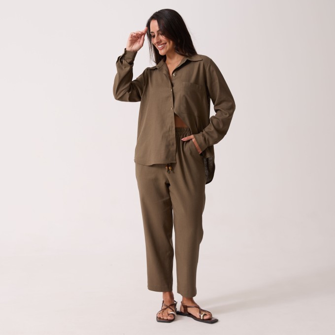 Camisa Viscolinho Jasmin