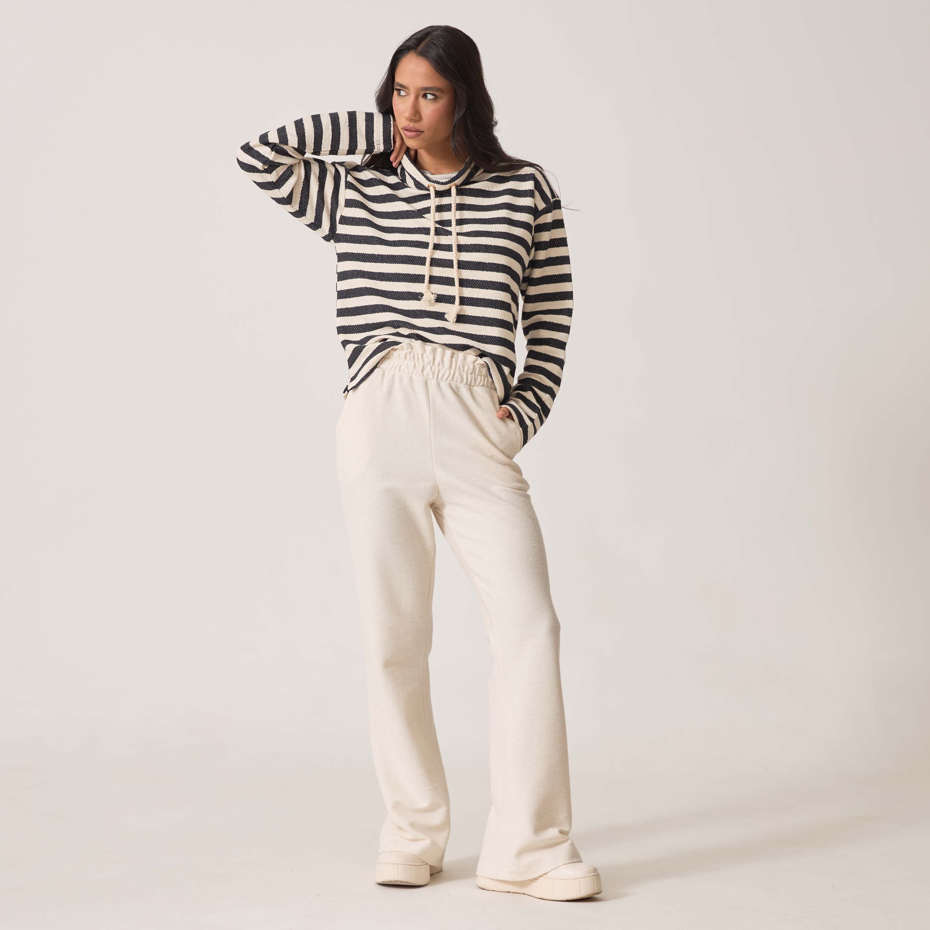 Blusa Moleton Listrada Michele