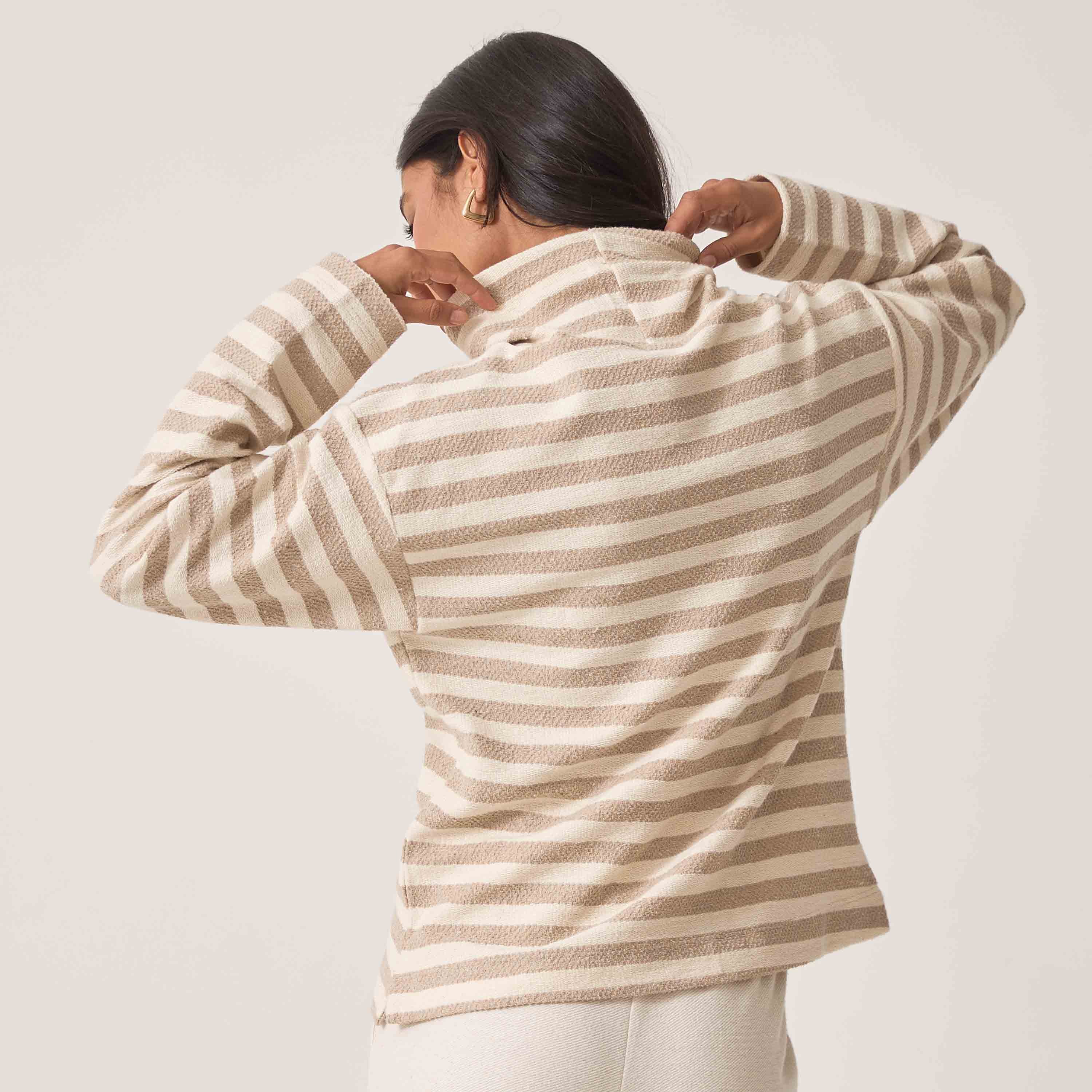 Blusa Moleton Listrada Michele