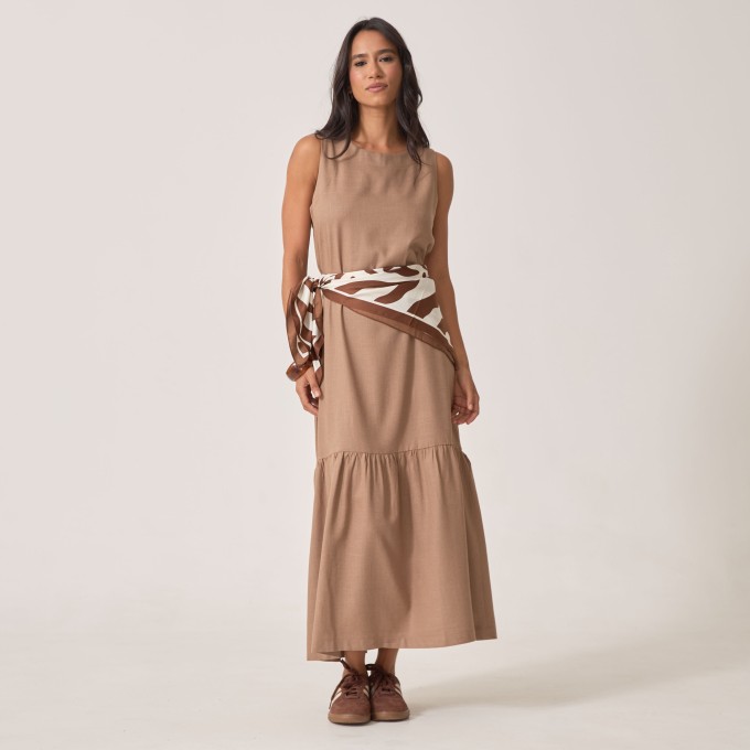 Vestido Linho Sylvia