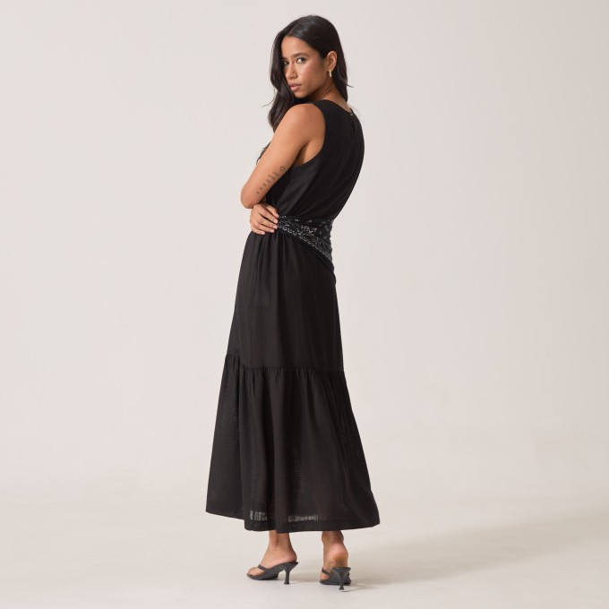 Vestido Linho Sylvia