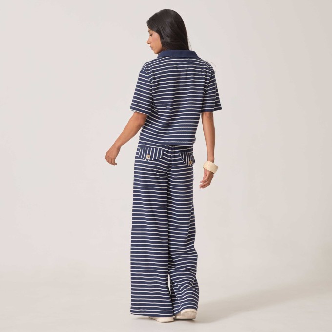 Calça Listrada Lívia