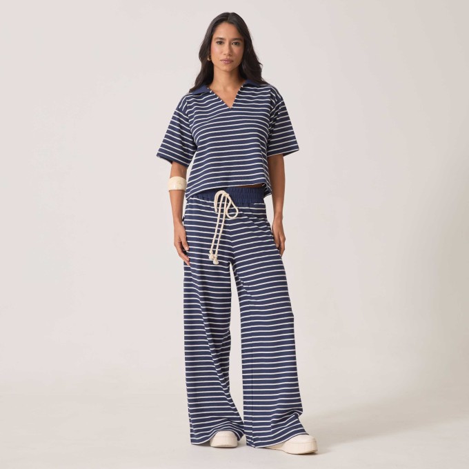 Calça Listrada Lívia