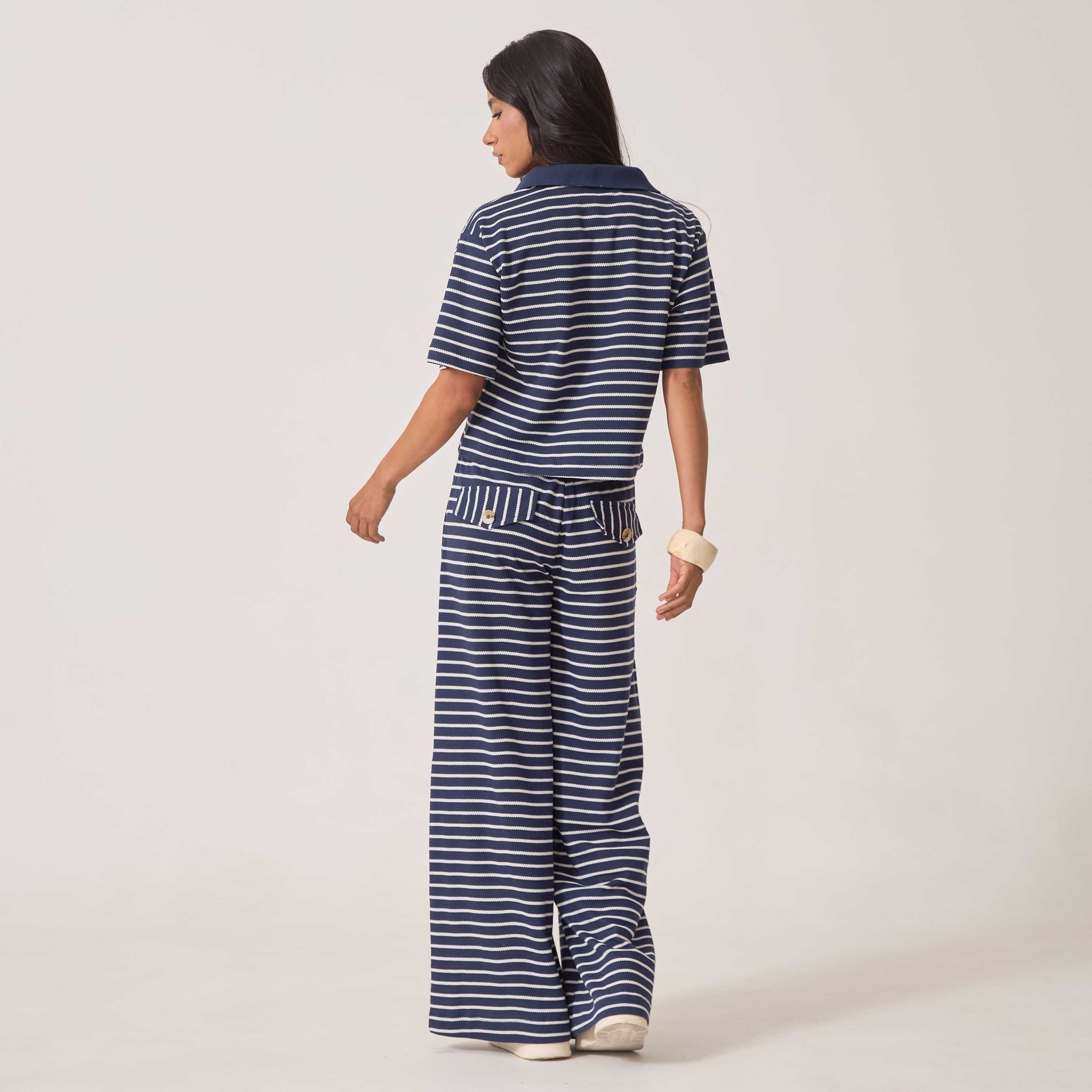 Calça Listrada Lívia