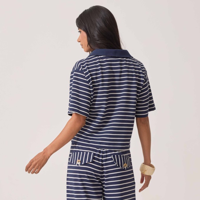 Blusa Listrada Lívia