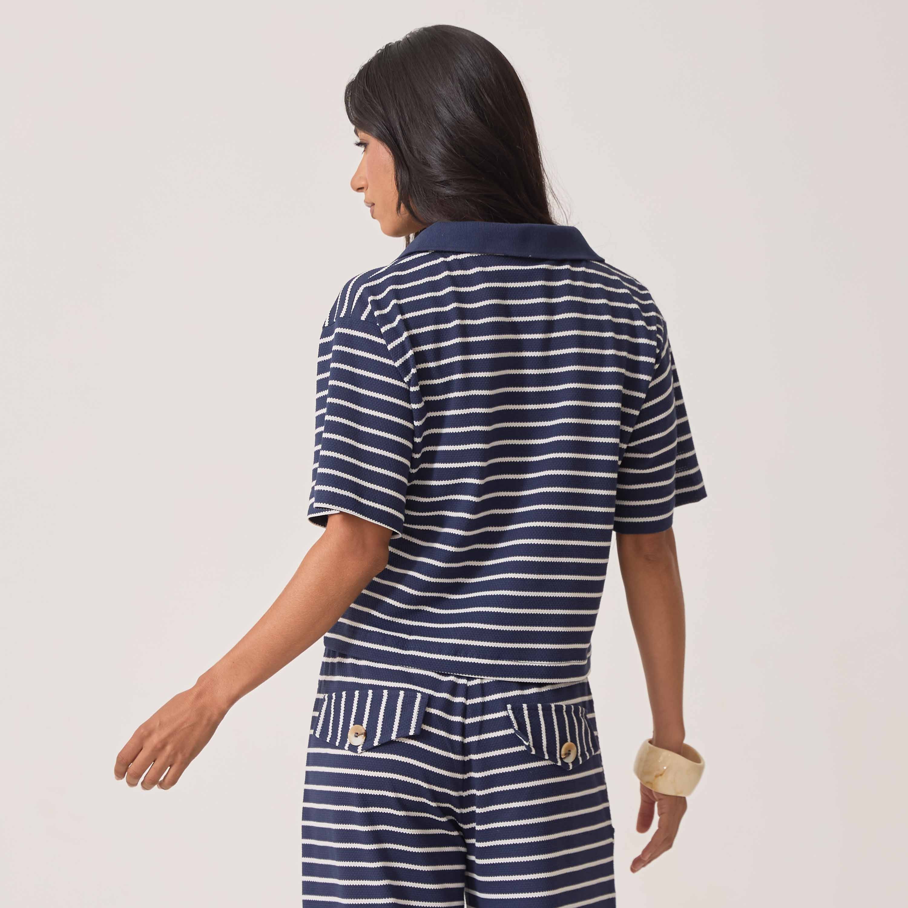 Blusa Listrada Lívia