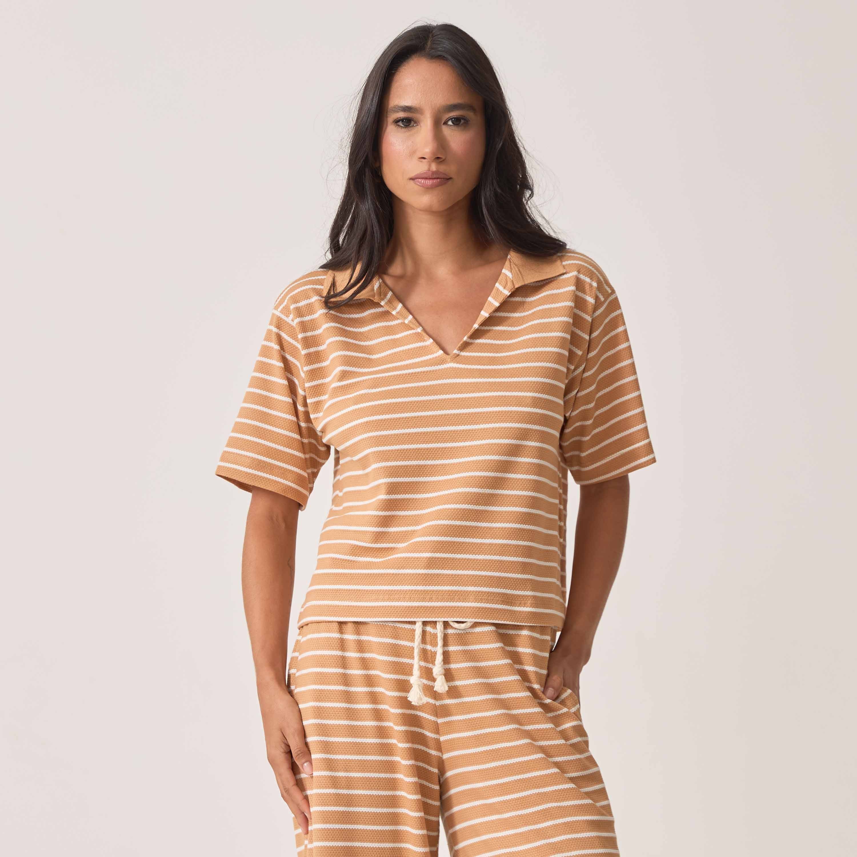 Blusa Listrada Lívia