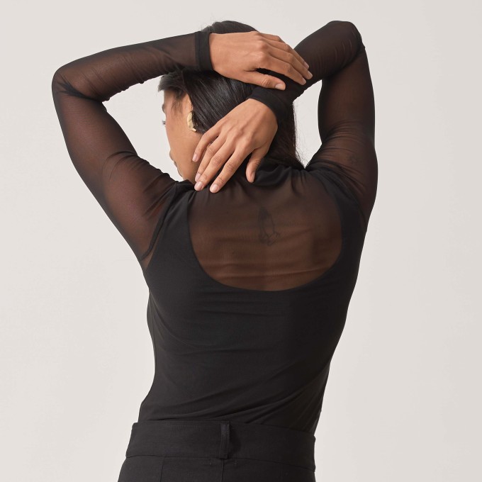 Blusa Tule Eduarda