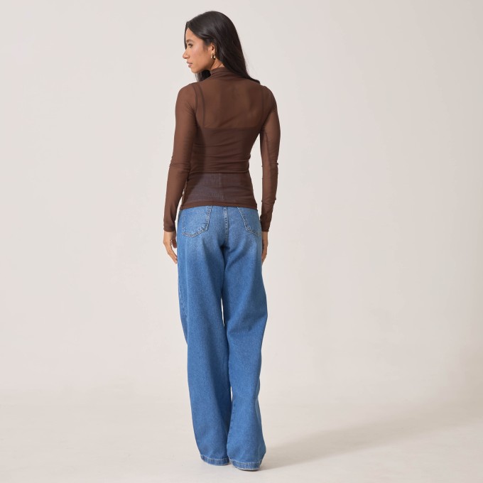 Blusa Tule Eduarda