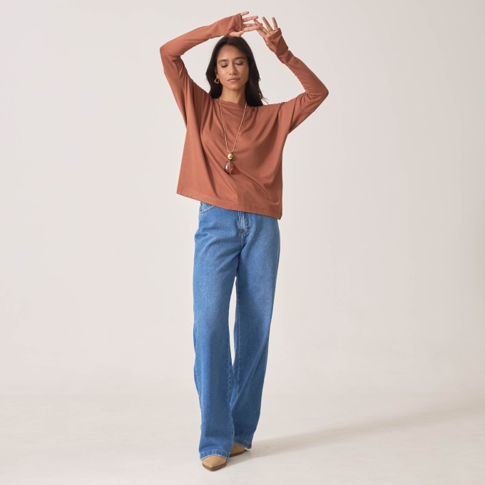 Blusa Malha Pietra