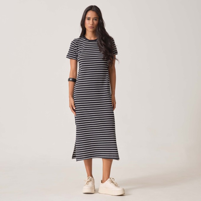 Vestido Listrado Ketlin