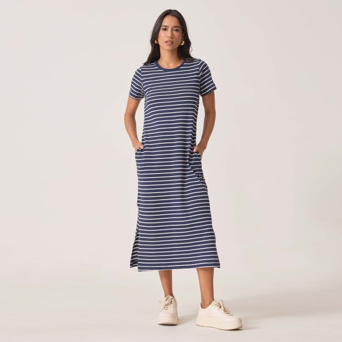 Vestido Listrado Ketlin
