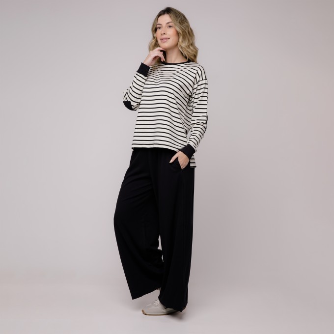 Blusa Listrada Yasmim