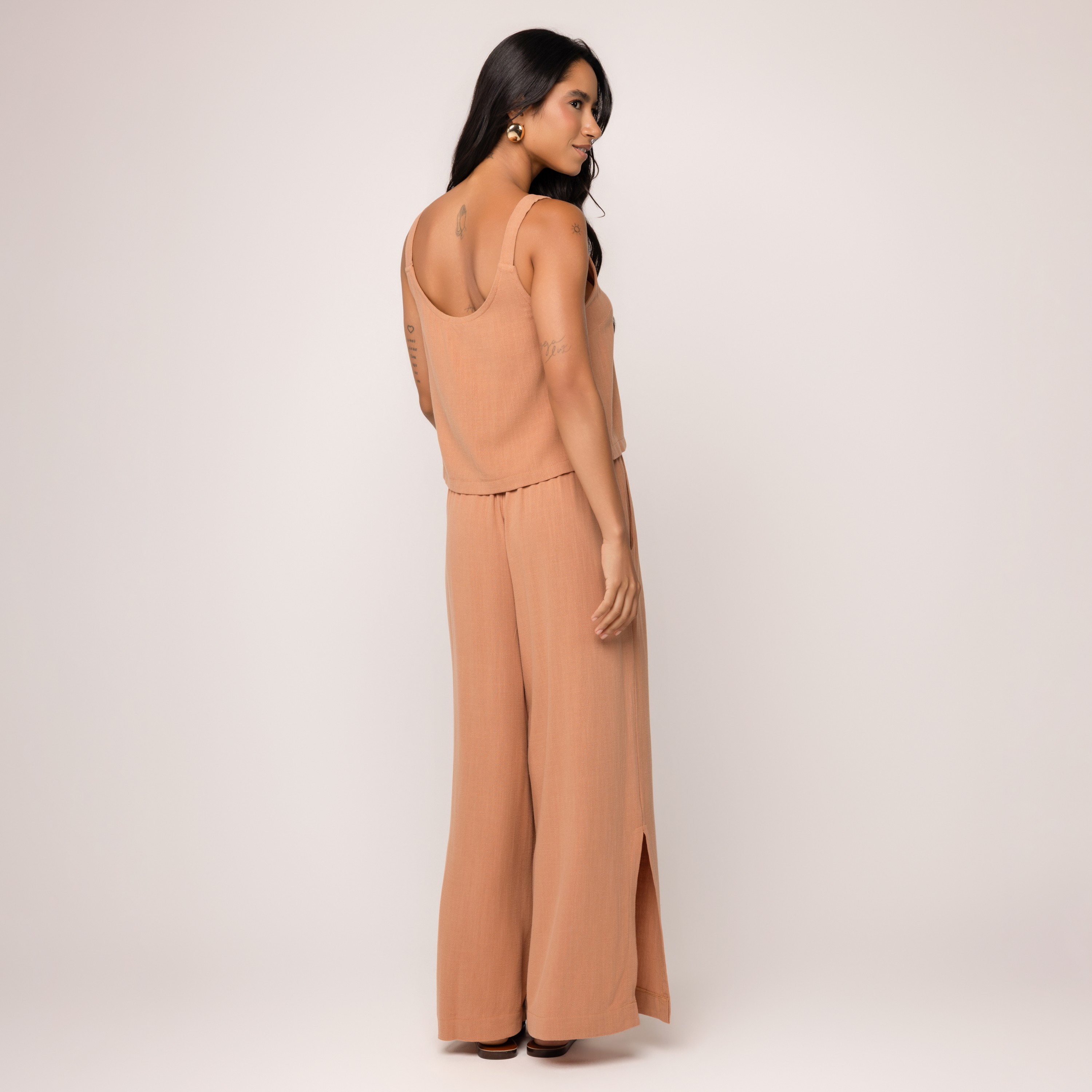 Blusa Viscolinho Lívia Marrom