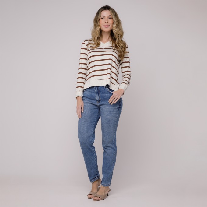 Blusa Listrada Tábata