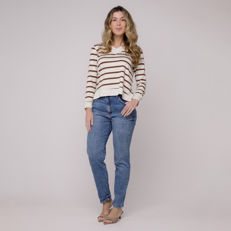 Blusa Listrada Tábata