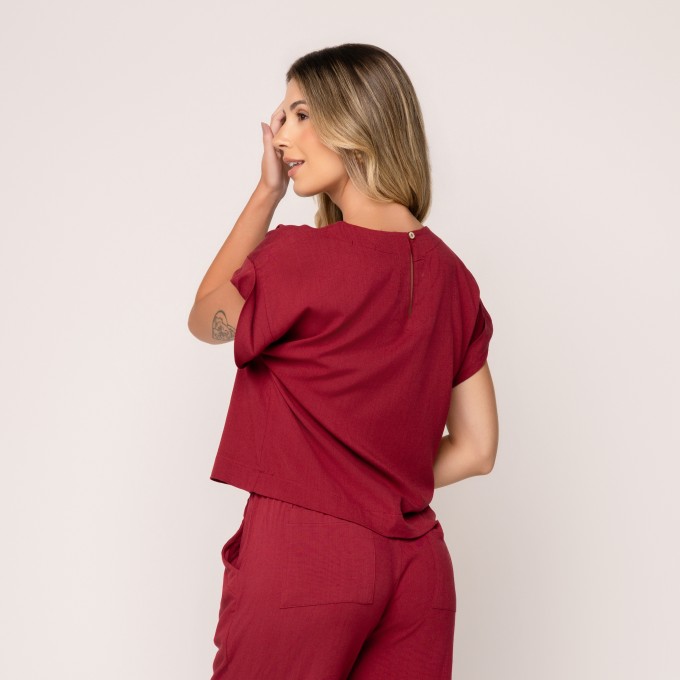 Blusa Viscolinho Bruna