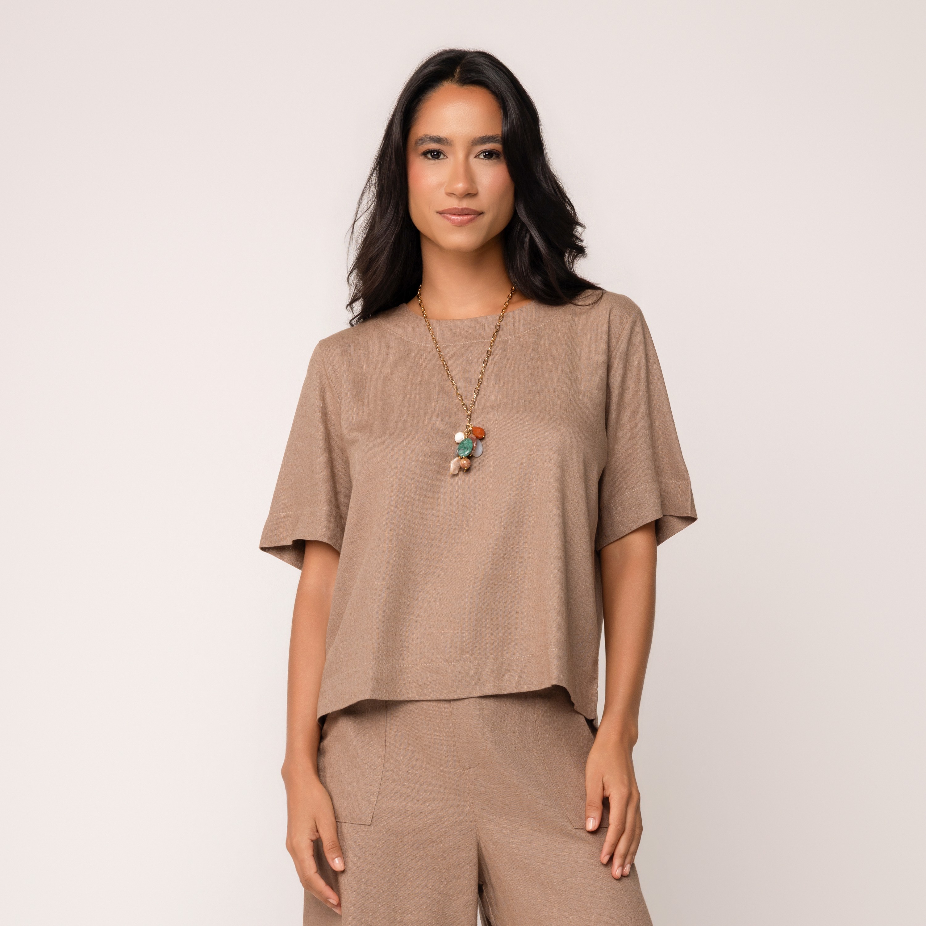 Blusa Viscolinho Letícia