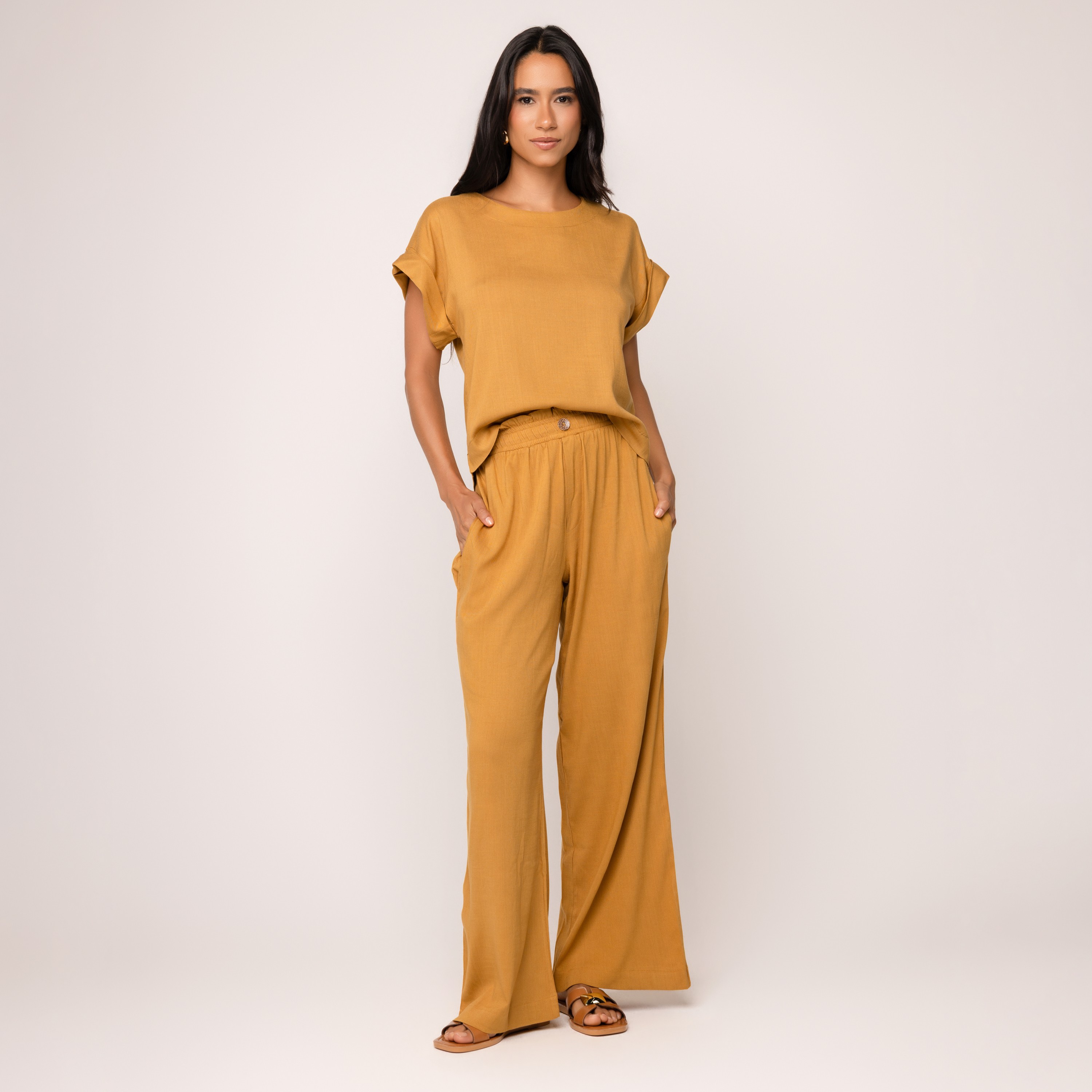 Calça Viscolinho Laura